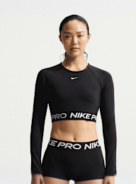 Nike  , Pro Dri-FIT 365 Crop Longsleeve, black, Image 1 of 5