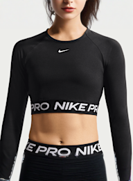 Nike  , Pro Dri-FIT 365 Crop Longsleeve, black, Image 3 of 5