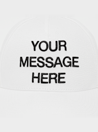 Nike  , Rise "Your Message Here" Structured A-Frame Cap, white, Image 4 of 4