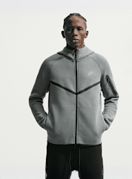 Nike  , Tech Fleece Windrunner Full-Zip Jacket, grey, Image 1 of 4