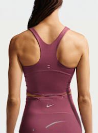Nike  , Tempo Dri-FIT Mid Support Crop Bra Tank, light pink, Image 4 of 5