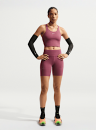 Nike  , Tempo Dri-FIT Mid Support Crop Bra Tank, light pink, Image 5 of 5