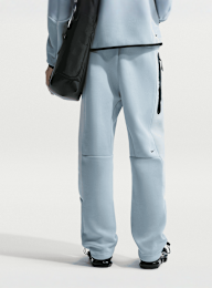 Nike  , Tech Color-Block Open-Hem Fleece Pants, blue, Image 2 of 5