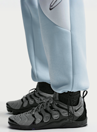Nike  , Tech Color-Block Open-Hem Fleece Pants, blue, Image 5 of 5