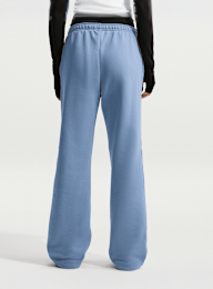 Nike  , Studio Fleece Medium Weight Mid Rise Open Hem Pant, blue, Image 2 of 6
