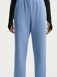 Nike  , Studio Fleece Medium Weight Mid Rise Open Hem Pant, blue, Image 3 of 6