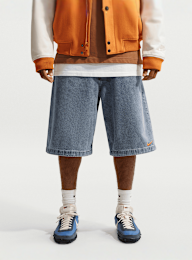 Nike  , Sportswear Indigo Denim Shorts, blue, Image 1 of 4