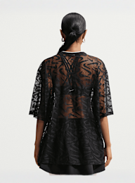 Nike  , Chill Woven Lace Jersey, black, Image 2 of 6