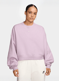 Nike  , Studio Fleece Oversized Cropped Crew, light pink, Image 1 of 3