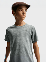 Nike  , Miler Dri-FIT Short-Sleeve Top, grey, Image 3 of 5