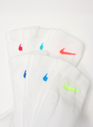 Nike  , 6 PACK - Everyday Elevated Crew, white, Image 2 of 2