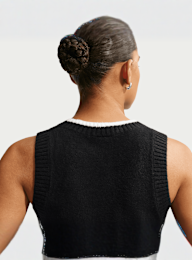 Nike  , Sportswear Chill Knit Loose Sweater Vest, black, Image 5 of 6