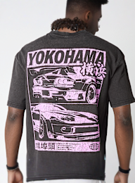 Mister Tee, Yokohama Vintage Oversize Tee, black, Image 4 of 5