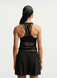 Nike  , Sportswear Tight Sheer Tank Top, black, Image 2 of 4