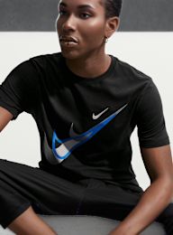 Nike  , Tee Swoosh, black, Image 3 of 3