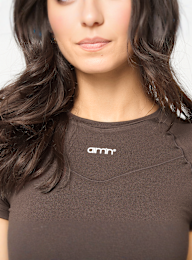 aim'n, Soft Basic Short Sleeve, brown, Image 3 of 4