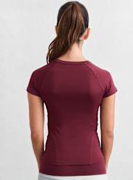 aim'n, Soft Basic Short Sleeve, red, Image 2 of 4