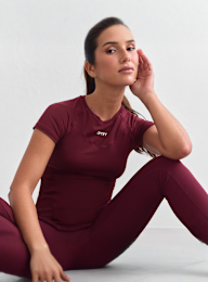 aim'n, Soft Basic Short Sleeve, red, Image 4 of 4