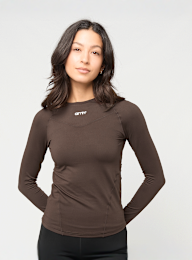 aim'n, Soft Basic Long Sleeve, brown, Image 1 of 4