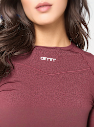 aim'n, Soft Basic Long Sleeve, red, Image 3 of 4