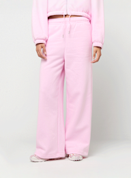 Urban Classics, Ladies Fluffy Wideleg Trackpants, light pink, Image 1 of 4