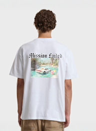 Mister Tee, Mission Failed Oversize Tee, white, Image 1 of 4