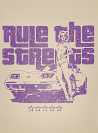 Mister Tee, Rule The Streets Oversize Tee, beige, Image 3 of 4