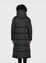 Urban Classics, Ladies Ultra Long Coat, black, Image 2 of 4