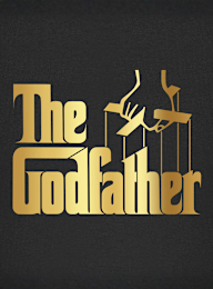 Mister Tee, Gold Godfather Tee, black, Image 3 of 3