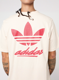 adidas Originals, Logo Graphics Tee, beige, Image 3 of 5