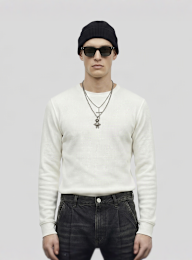 Urban Classics, Loose Longsleeve Shirt, white, Image 1 of 3
