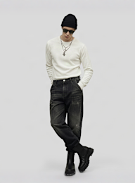 Urban Classics, Loose Longsleeve Shirt, white, Image 3 of 3