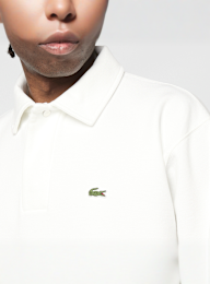 Lacoste, SWEATSHIRT croissant/cookie-port, white, Image 3 of 4