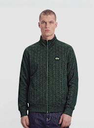Lacoste, SWEATSHIRT croissant/cookie-port, green, Image 1 of 4