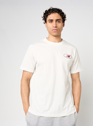 New Balance, Oval T-Shirt, white, Image 1 of 4