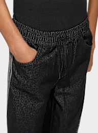 adidas Originals, Firebird Denim Trackpants, black, Image 3 of 5