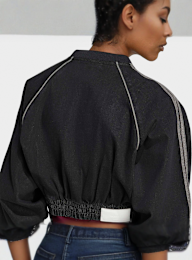 adidas Originals, Superstar Denim Tracktop, black, Image 4 of 5