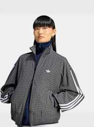 adidas Originals, Checks Track Top, black, Image 3 of 5