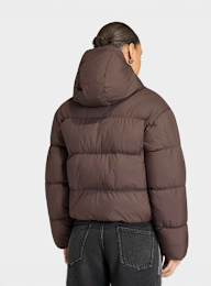 adidas Originals, Hooded Padded Jacket, brown, Image 2 of 5