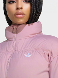 adidas Originals, Short Padded Jacket, Pink, Image 3 of 5