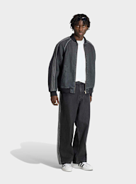adidas Originals, Superstar Denim Jeans Mid-Rise Straight Leg, black, Image 5 of 5