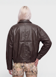 Decibel, Cropped Jacket with Belt, brown, Image 2 of 4