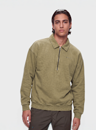 HALO, Boxy Polo Sweat, green, Image 1 of 4