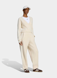 adidas Originals, Adiluna Season 2 X Jennie Knitted Wrap Around Cardigan, beige, Image 5 of 5