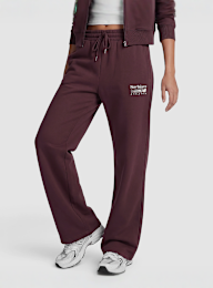 New Balance, Trackside Fleece Pant, Red, Image 1 of 4