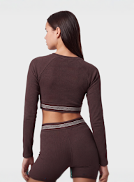 New Balance, AC Fitted Long Sleeve, Red, Image 2 of 4