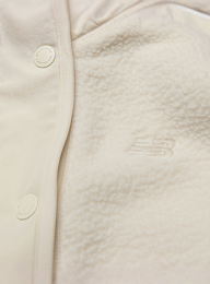 New Balance, High Pile Fleece Jacket, beige, Image 4 of 5