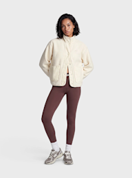 New Balance, High Pile Fleece Jacket, beige, Image 5 of 5
