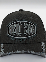 New Era, 9FORTY Distressed Patch E-Frame, black, Image 4 of 4