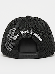 New Era, 9FORTY Wordmark Trucker New York Yankees, black, Image 2 of 4